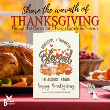 DANKBAR ERKENNTLICH GEGENSEIT Church Thanksgiving
