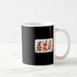 Dankbar für den glücklichen gesegneten Fall Gnomes Kaffeetasse