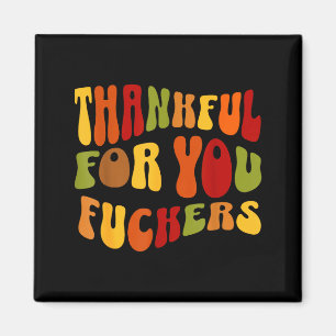 Dankbar für dich Forers Erntedankfest Glücklicher Magnet
