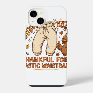Dankbar für elastische Bund Thanksgiving iPhone 14 Hülle