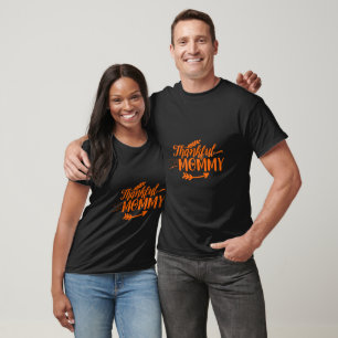 Dankbar für Mommy-Typografie  T-Shirt