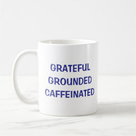 Dankbar gemahlene Kaffee-Tasse Kaffeetasse