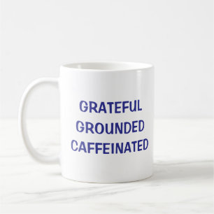 Dankbar gemahlene Kaffee-Tasse Kaffeetasse