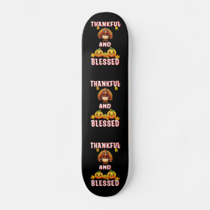 Dankbar Gesegnet 23 US Maple November Erntedank Skateboard