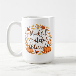 dankbar gesegnet erkenntlich kaffeetasse