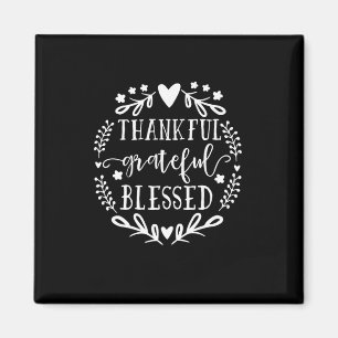 Dankbar, gesegnet fallen magnet