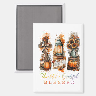 Dankbar, gesegnet magnet