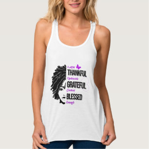 Dankbar, gesegnet tank top
