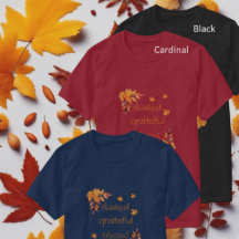 Dankbar gesegnete Herbstlaub im Herbst