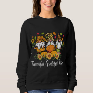 Dankbar gesegnete Nomaden Sonnenblumen fallen als Sweatshirt