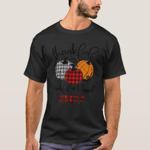 Dankbar gesegnete Onkel Buffalo Kariert als T-Shirt