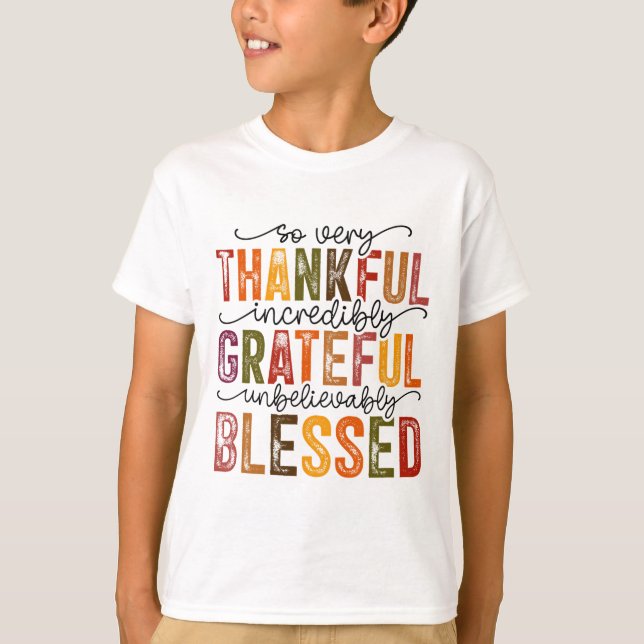 Dankbar gesegnete türkische Familie glücklich als T-Shirt (Vorderseite)
