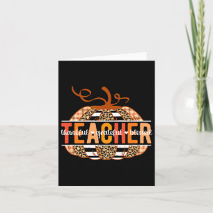 Dankbar Grateful gesegnet Lehrer Erntedank Tee Karte
