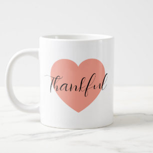 Dankbar  Jumbo-Tasse