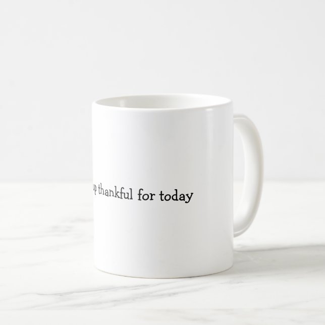 Dankbar  kaffeetasse (VorderseiteRechts)