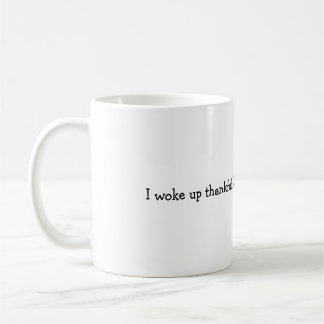 dankbar kaffeetasse