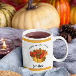 Dankbar Personalisiert gesegnet Kaffeetasse