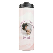 dankbar, Sie Mama anzurufen | Gestaltbarer Thermos