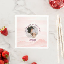 Dankbar, Sie Mama nennen zu dürfen - Pastelpapier