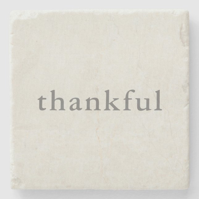 dankbar steinuntersetzer (Vorderseite)