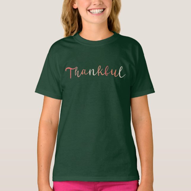 dankbar T-Shirt (Vorderseite)