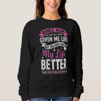 Dankbare Bonus-Mama Stepmutter Stepmutter für Daug Sweatshirt