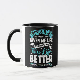 Dankbare Bonus-Mutter Stiefmutter Stiefmutter Für Tasse