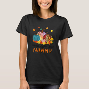 Dankbare Dankbare Gesegnete Nanny-Kürbisse Thanksg T-Shirt