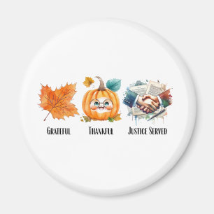 Dankbare Dankbarkeit der Justiz bedient - Zitat de Magnet