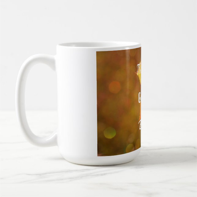Dankbare Erntedank Tasse (Links)