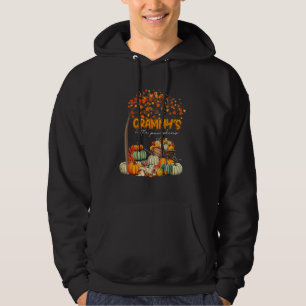 Dankbare Grammy's Kleine Kürbisse Fall Laub Herbst Hoodie