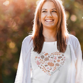 Dankbare Herbst-Herbst-Grafik T-Shirt