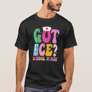 Dankbare Krankenschwester Weihnachten Hat Eis Schu T-Shirt