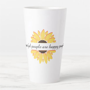 Dankbare Leute sind glückliche Leute Persönlich Milchtasse