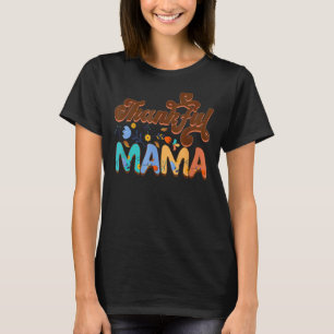 Dankbare Mama Vintage Retro Muttertag Herbst T-Shirt