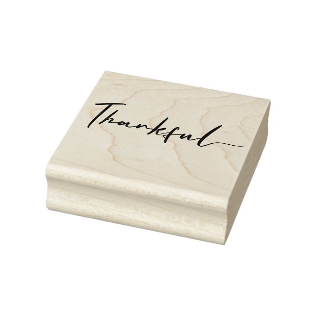 Dankbare moderne Handschrift Gummistempel (Stempel)