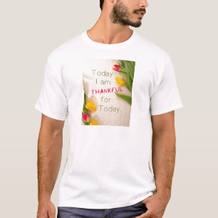 Dankbare Motivierend Zahlen T-Shirt