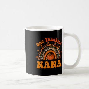 Dankbare Nana für Frauen Fall Erntedank Pumpkin Kaffeetasse