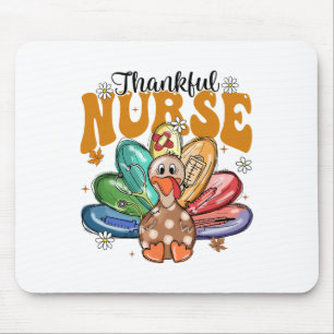 Dankbare Pflegekraft Erntedankfest Weihnachten Tru Mousepad