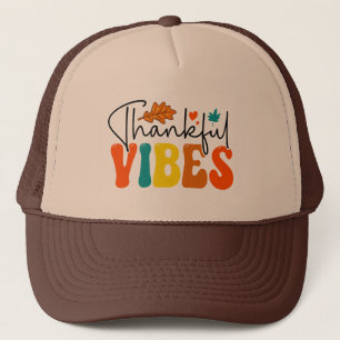 Dankbare Vibes Herbst Herbst Erntedank Truckerkappe