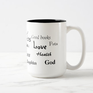 Dankbare Worte Tasse