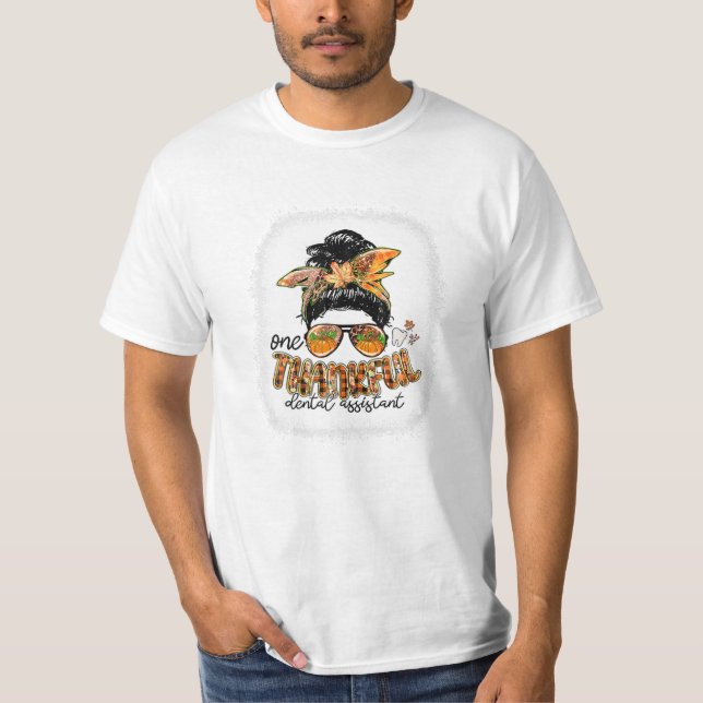 Dankbare Zahnärztin T-Shirt (Vorderseite)
