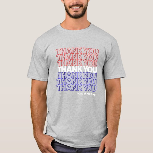 dankbarer Amerikaner T-Shirt (Vorderseite)