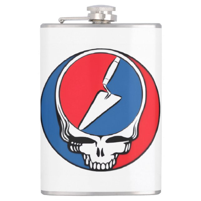 Dankbarer Archäologe Flachmann (Vorderseite)