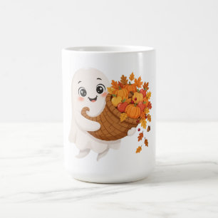 Dankbarer Geist Füllhorn Thanksgiving Kaffeetasse
