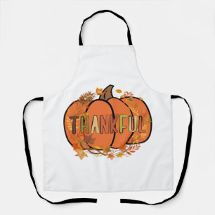 Dankbarer Kürbis Thanksgiving T-Shirt - Geschenke  Schürze