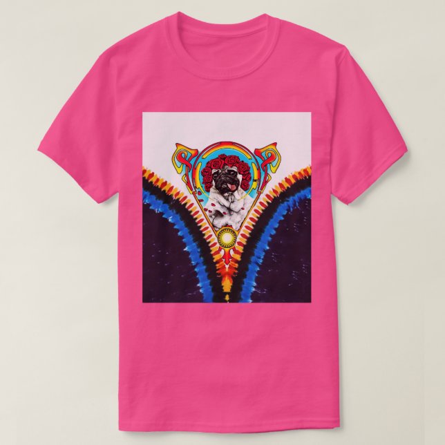 Dankbarer Mops T-Shirt (Design vorne)