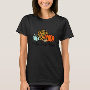 Dankbarer und gesegneter Erntedank Leopard T-Shirt