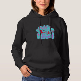Dankbares Dankbares gesegnetes Zitat Hoodie