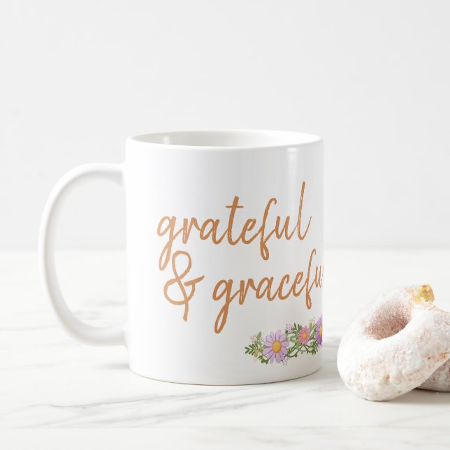 Dankbares & Graceful Dancing Hamster Kaffeetasse (Mit Donut)